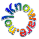 Logo and link to knoware.no