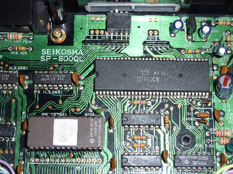 Sinclair QL Printer's printed circuit board